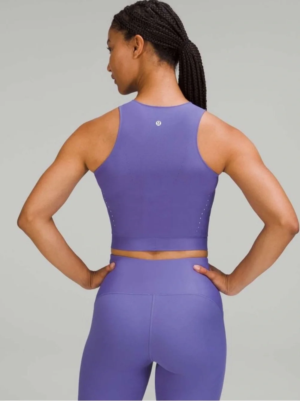 lululemon senseknit running tank, size 6